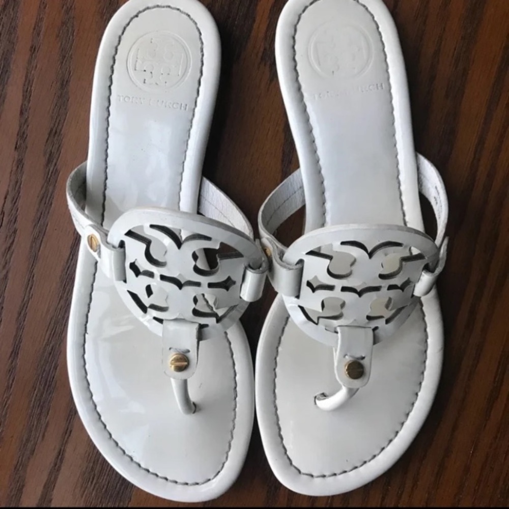 Tory Burch Miller Sandal White